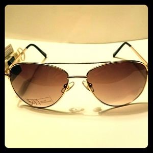 NWT SO Women's Gradient Aviator Sunglasses
